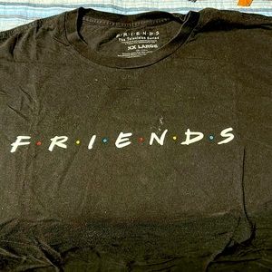 Friends TV show logo tee XXL